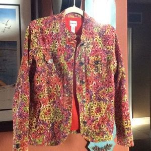 CHICO’S multicolored blazer